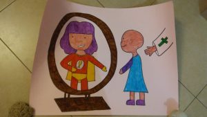 Marcha contra el cáncer – 2º Premio pancarta